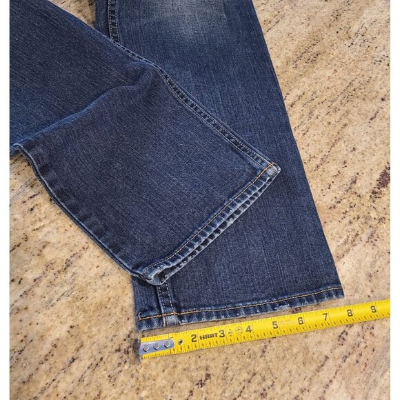 Roebuck & Co. Slim Straight Jeans 30x30 Light Distress - Picture 6 of 14